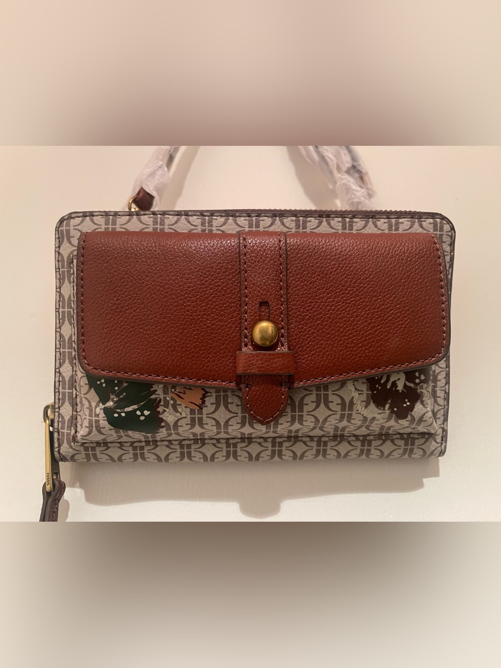 NWT Fossil Faye String Wallet